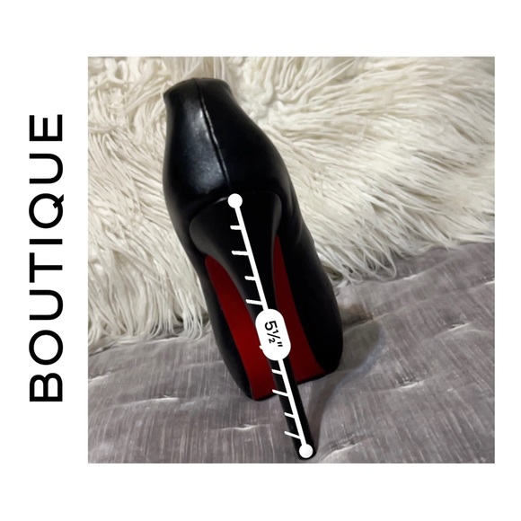 Black Platform Heels - Picture 5 of 5